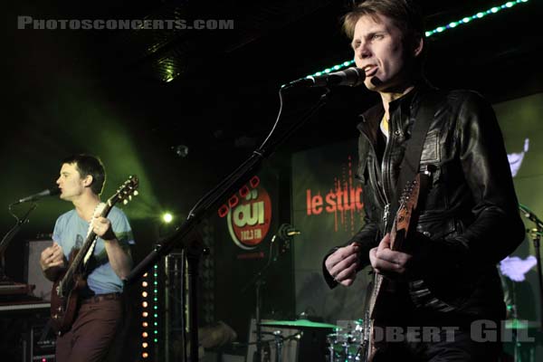 FRANZ FERDINAND - 2009-02-03 - PARIS - Studio SFR - Alex Kapranos